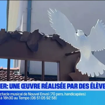 Une nouvelle sculpture mémorielle à Forcalquier