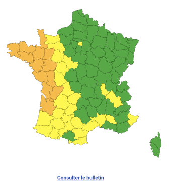 Vigilance Orange Canicule pour 13 Départements de l’Ouest de la France