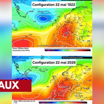 Canicule en France : comparaison avec la chaleur de 1922