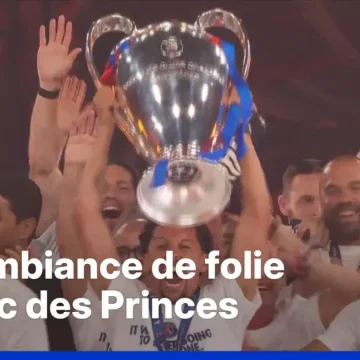 1876238c-cdaf-45db-97b3-8dd5b2c41769 Les célébrations du PSG au Parc des Princes