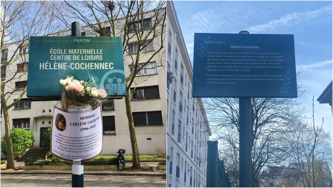 L’histoire d’Hélène Cochennec et l’hommage à Pantin