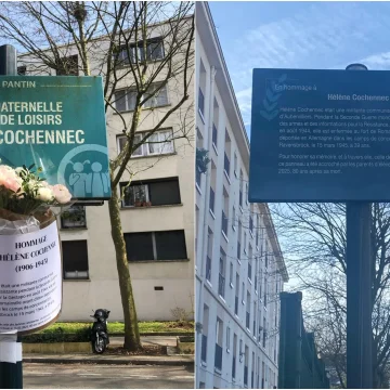 L’histoire d’Hélène Cochennec et l’hommage à Pantin
