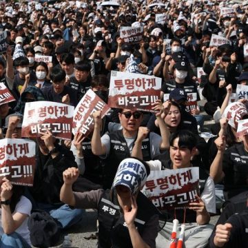 Manifestation et Menace de Grève chez Samsung Electronics