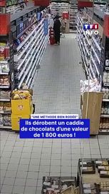 27f6ad3e-0707-4af1-87c6-d1c554cc378a Une méthode bien rodée : un caddie de chocolats volé