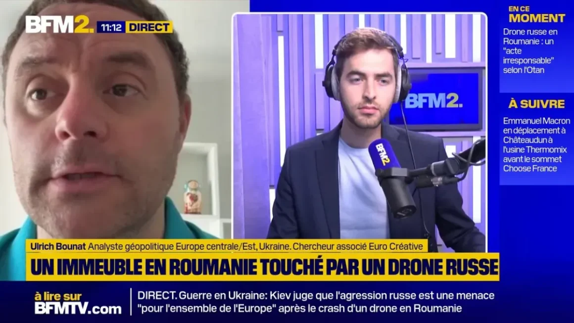 Réaction d’Ulrich Bounat au crash d’un drone en Roumanie