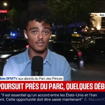 Incidents mineurs au Parc des Princes
