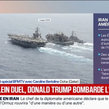 Les États-Unis frappent des sites de missiles en Iran