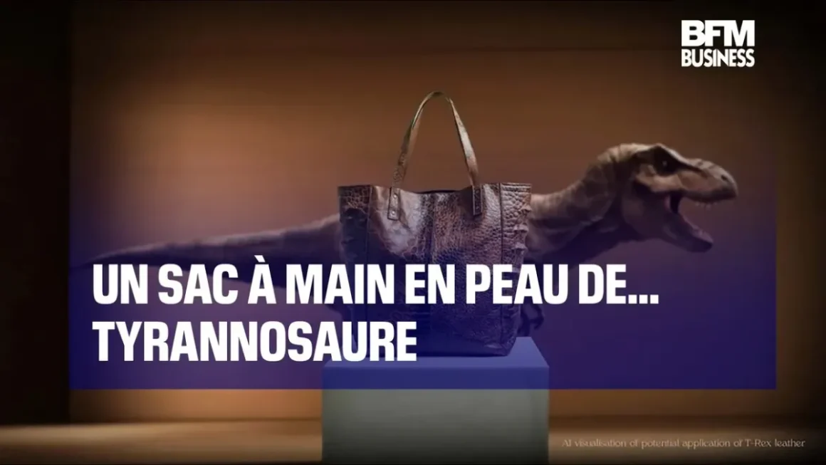 Collaboration Inédite entre Trois Entreprises pour Créer un Sac en Peau de T-Rex