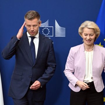 Le Premier Ministre Hongrois et la Présidente de la Commission Européenne
