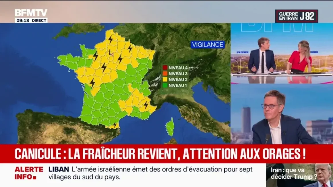 47c19e97-47a7-4583-8911-9a9861f3e3bb Vigilance Orange : Canicule et Orages
