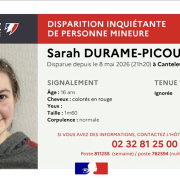 5c3cac17-5677-4e02-8e38-c2ec6725f891 Appel à témoins pour retrouver une adolescente disparue