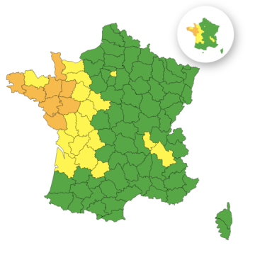 6503270f-81f4-4412-9b5d-466c436291d8 Alerte Canicule: 17 Départements en Vigilance Jaune