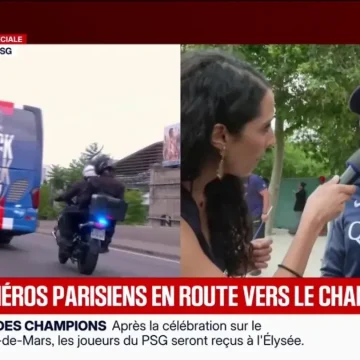 Les Supporters du PSG Rassemblés au Champ-de-Mars