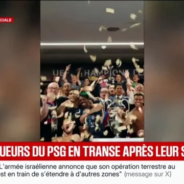 Le PSG célèbre son doublé en Ligue des Champions