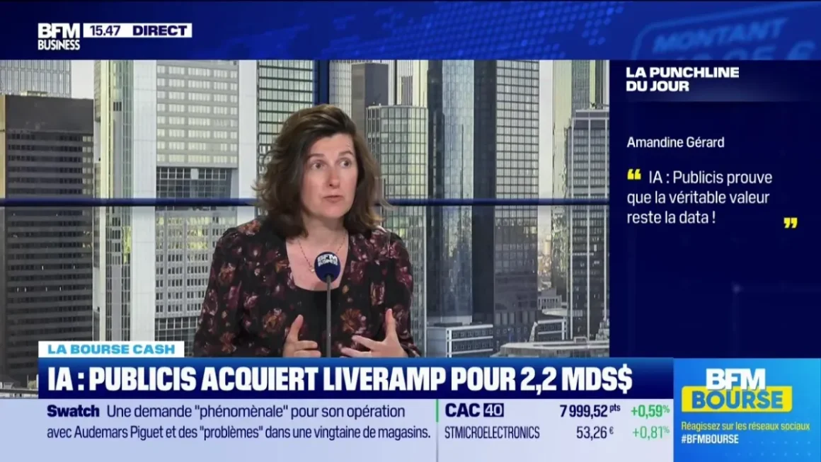 Publicis acquiert Liveramp et l’impact sur les semi-conducteurs et les taux