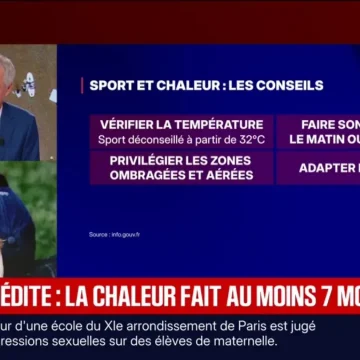 Conséquences de la canicule en France