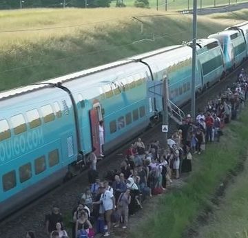 Deux TGV Paris-Nice arrêtés à cause des fortes chaleurs