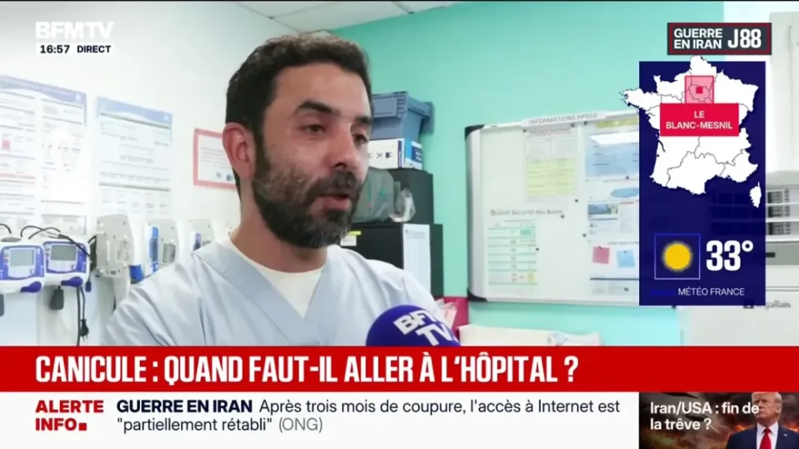La France face à une vague de chaleur intense
