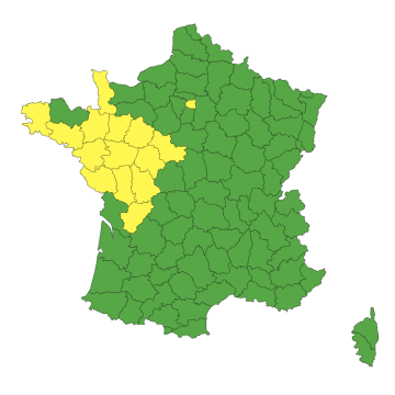 c84e7a51-e6f3-49cf-8c21-cee4cc69acf0 18 départements en vigilance jaune à cause de la canicule