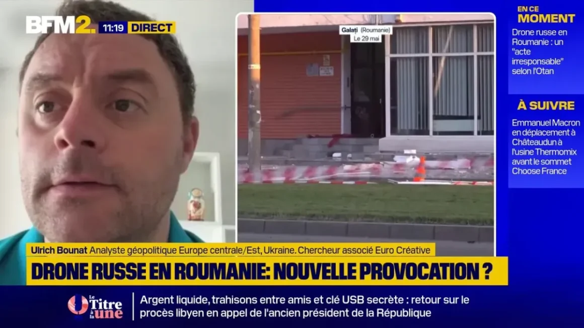 caf28414-af89-4ba7-bd5f-461d1b8e4079 Réaction au crash d’un drone en Roumanie