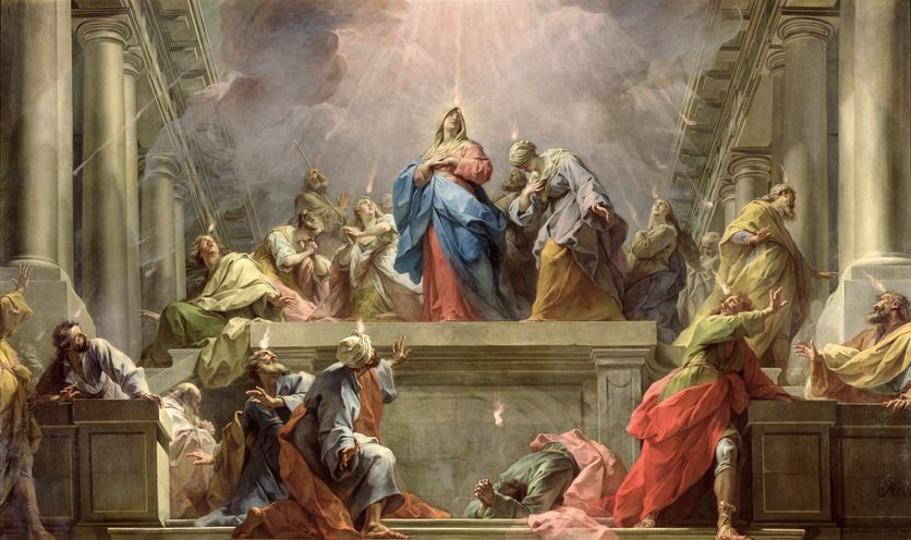 Pentecost, 1732 (oil on canvas) Les préoccupations du Père Gilles Drouin concernant la Pentecôte