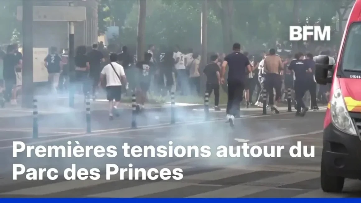 ce664907-c075-42c9-9894-e9a32f8000bb Incidents au Parc des Princes: intervention policière
