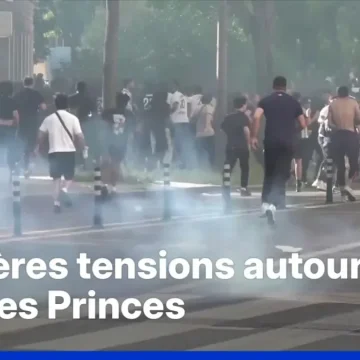 Incidents au Parc des Princes: intervention policière