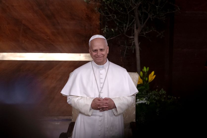 Pope Leo XIV visits Sapienza University in Roma, Italy - 14 May 2026 Le pape Léon XIV visitera l’Unesco lors de son voyage en France