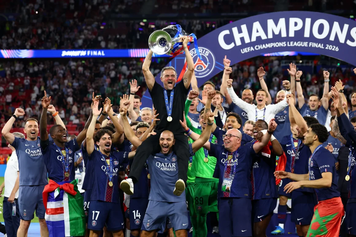 Le Paris Saint-Germain triomphe en Ligue des champions