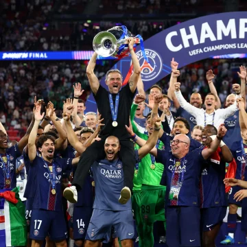 Le Paris Saint-Germain triomphe en Ligue des champions