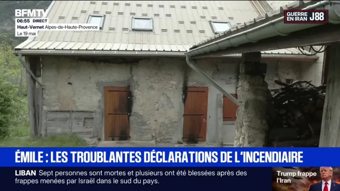 Incendie avorté de la maison des grands-parents du petit Émile