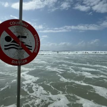 Danger des courants de baïnes sur les plages de Gironde