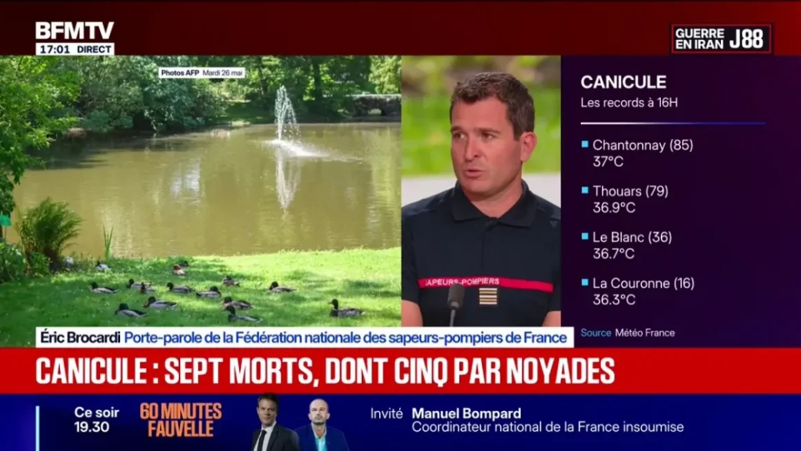 L’épisode de canicule se poursuit en France