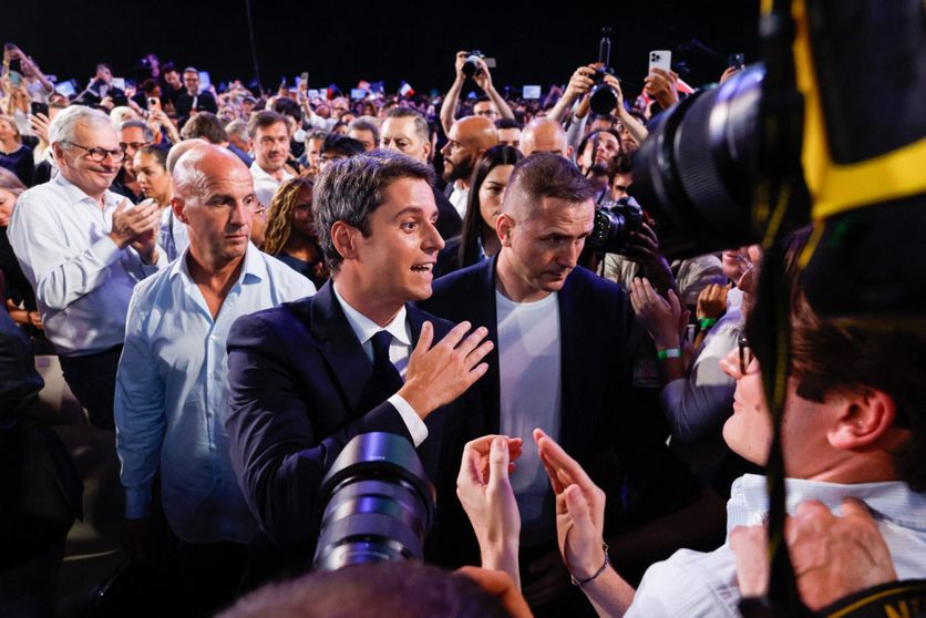 PRESIDENTIELLE ATTAL PARIS porte de Versailles Gabriel Attal Lance Sa Campagne Présidentielle Pour 2027