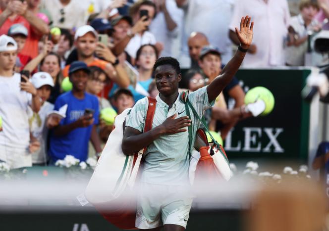f5d1125d-5525-42f7-ac9d-c6aa3742f9e3 Moïse Kouamé séduit le public à Roland-Garros