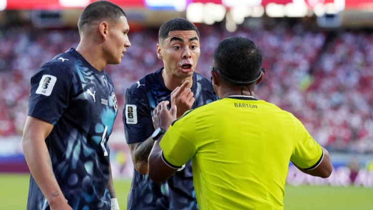 0773ace6-9715-486d-a492-72a648ae1c89 Miguel Almiron expulsé pour nouvelle règle de la FIFA