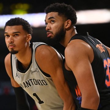 Victor Wembanyama et les Spurs face aux Knicks en finale NBA