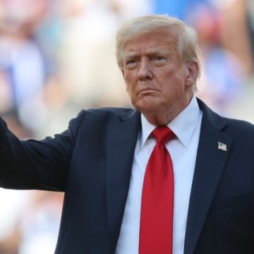0a4474e2-192f-4b18-a97d-54a9db76f6d2 Donald Trump au match 3 des Finales NBA