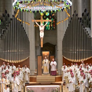 Visite du pape Léon XIV à la Sagrada Familia