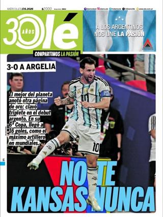 1972a4d1-74fb-4a29-b630-4daff21d4274 Lionel Messi, vedette incontestée de l’Argentine face à l’Algérie