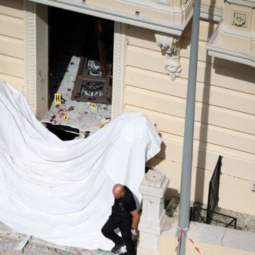 MONACO-FRANCE-EXPLOSION-POLICE-INVESTIGATION Une attaque explosive cible Vadim Ermolaev à Monaco