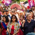 Jean-Luc Mélenchon et LFI manifestent contre le racisme à Paris