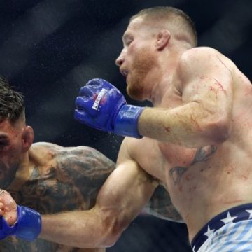 Défaite de Ilia Topuria face à Justin Gaethje