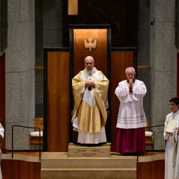 SPAIN-VATICAN-DIPLOMACY-RELIGION-POPE Le pape Léon XIV célèbre la messe à la Sagrada Familia