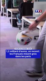 43cfe2ac-5c7e-4aa4-8de3-362c72c43d61 Les Français misent gros dans les paris pour le Mondial 2026
