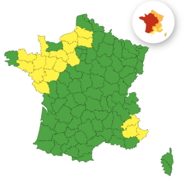 4b44eef1-7ba8-45a3-a928-bad1ba053325 Alerte Météo : Orages et Canicule en France