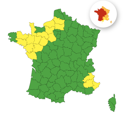 4b44eef1-7ba8-45a3-a928-bad1ba053325 Alerte Météo : Orages et Canicule en France