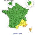 Vigilance jaune canicule dans le sud-est de la France