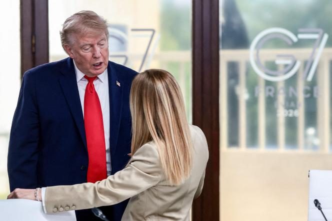 59b022d1-b437-4968-85b1-2bc4bdc485e3 Tensions entre Donald Trump et Giorgia Meloni