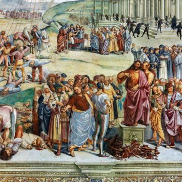 Sermon and Deeds of the Antichrist from Last Judgment cycle, 1499-1504 (fresco) De l’Antéchrist: Figures bibliques et influences modernes